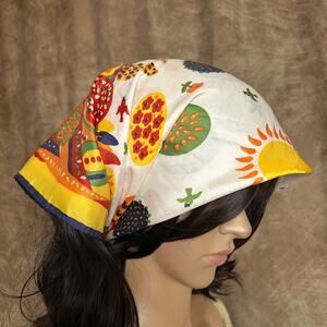 70’s boho style headscarf